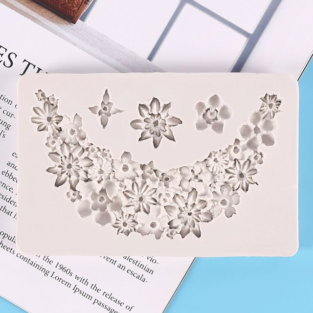 serony Silicone Cake Mold Wedding Party Holiday Kitchen Chocolate Mousse Pudding Cookies Mould Home Bar Dessert Decorating Gray Type 2