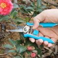 thumbnail image 5 of FLORA GUARD 6.5 inch Garden Shears , Hand Pruning Shears with Straight Tip Stainless Steel Blades(Blue), 5 of 7