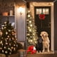 thumbnail image 4 of Christmas Door Cover Decorations Funny Christmas Door Cover Cute Santa Dog Background Suitable For Christmas News Year Party Winter Decorations 70 X 35 Inches, 4 of 6