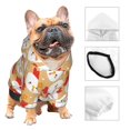 thumbnail image 3 of Balery Cartoon Chicken Sudadera con Capucha para Perros Pequeños – Ropa para Mascotas, Disfraz para Perros y Gatos, Ideal para Fiestas y Cosplay-XX-Large, 3 of 7
