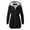 Black, variant on ERFCXS Classic-Fit Full-Zip Polar Soft Fleece Jacket Coat Size Sleeve Overcoat Winter Warm Plus Down Pocket Color Long Solid Zipper Women Jacket Coat Women Jacket Womens Fleece Zip up Jacket Red L