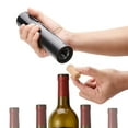 thumbnail image 1 of OULII Electric Wine Opener with USB Charging for Home Use Black Corkscrew 1 Set, 1 of 8