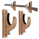 thumbnail image 2 of Wooden Display Rack for Gun Rifle Shotgun Wall Mount Holder, 2 of 5