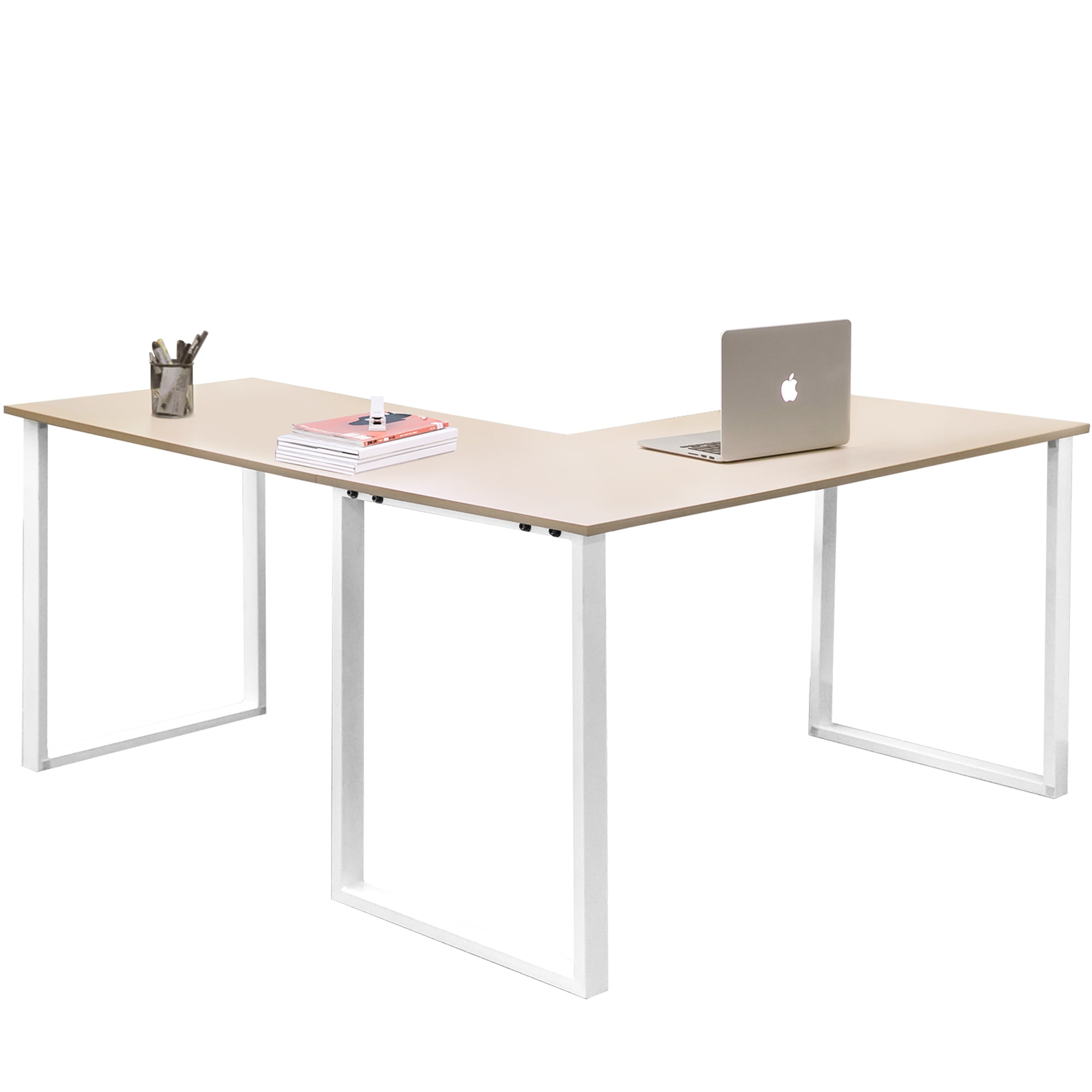 Buy Clearance! LShaped Computer Desk, Industrial Office Corner Desk