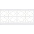 thumbnail image 6 of Ekena Millwork 44"H x 94 1/2"W Lakewood PVC Wainscot Paneling Kit, 6 of 13