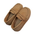thumbnail image 4 of Girls' Thick And Flat Loafers, School Uniform, Casual Shoes, Young Children, Middle-Aged Children, 4 of 5