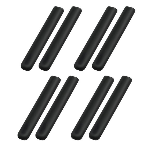 Pebbuoy 2/4 Pairs Silicone Eyeglasses Temple Tips Sleeve Non-slip Glasses Retainers Lightweight Soft Ear Sock Sleeves for Sunglasses Reading Eyeglasses