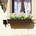 thumbnail image 2 of 12 Bundles Artificial Flowers Outdoor UV Resistant Fake Flowers No Fade Faux Plants Garden Porch Window Box Decorating, 2 of 9