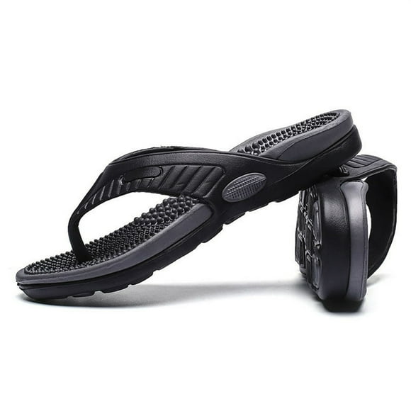 1 Paire Pantoufles Homme Massantes Sandales à Enfiler Antidérapantes Sandales de Plage Sandales Chaussures Intérieur Extérieur Décontractées Mode Confortables Chaussures Rouge 42