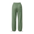 thumbnail image 6 of UKHCCC Women's Sweatpants with Pockets Elastic Waist Casual Drawstring Jogger Pants Cozy Lined Relaxed Fit Lounge Workout Streetwear S-3XL, 6 of 7