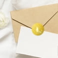 thumbnail image 5 of 34 Sheets Self Adhesive Gold Foil Embossed Stickers Round Dot Medal Decorative Decals for Envelope Card Seal Cat Shape 165x211mm Sticker: 50mm 12pcs/sheet, 5 of 6