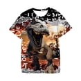 thumbnail image 1 of Free Shipping Jurassic World Dinosaur T-Shirt Boys Girls Clothes Top Tees Baby Boys T Shirt Children Clothing 3 to 14 Ys Kids9T Gong Bohan LED, 1 of 2