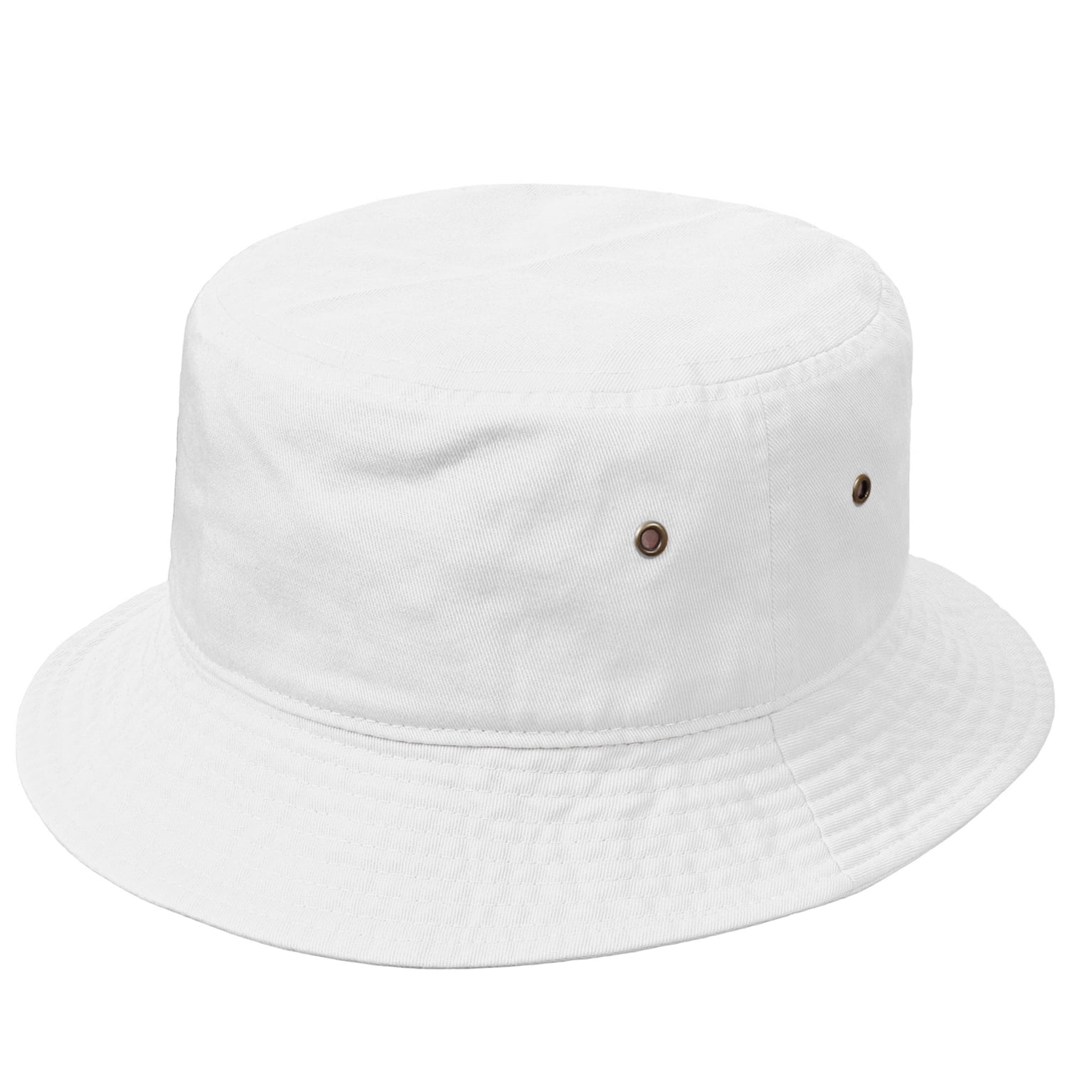 Nylon Travel Outdoor HAT ホワイト Bucket Hat for Men Women Unisex 100% Cotton Packable