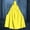 Yellow, variant on Multicolor Hooded Cloak Vampire Costume Witch Costume Halloween Shawl Polyester,Spandex Unisex Hooded Cowl Halloween Assassin Priest Monk Costume L