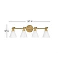 thumbnail image 5 of Hinkley Lighting - Arti - 4 Light Bath Vanity In Transitional Style-10 Inches, 5 of 5