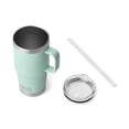 thumbnail image 3 of Vaso YETI Rambler de 750 ml con asa y tapa con pajita Seafoam, 3 of 9