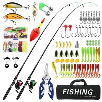 South Bend R2F Just Add Bait Telescopic Fishing Rod & Reel Spin