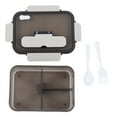 thumbnail image 2 of Contenedor de almuerzo para niños, 3 compartimentos Cajas Bento Caja de almuerzo Bento Cajas Bento de gran capacidad Rendimiento sólido, 2 of 9