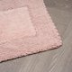 thumbnail image 2 of Juego De Alfombras De Baño De 2 Piezas De Algodón Con Volantes De Laura Ashley Blush, 2 of 5