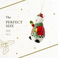thumbnail image 7 of Christmas Tree - Black and White Figural Collection Figural Black and White Snowwoman Ornament, 7 of 7