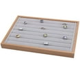 thumbnail image 7 of Wood Jewelry Trays Organizer Holder Display for Drawer Ear Necklace Lines, 7 of 7