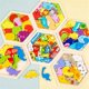 thumbnail image 3 of Wooden Jigsaw Puzzle Children'S Intelligence Puzzle Dinosaur Style, 3 of 5
