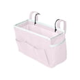 thumbnail image 2 of Hanging Bedside Storage Caddy with Hooks & Water Bottle Holder, Anti Sag Dorm Bed Organizer Bag for Bunk Bed, Multi Pocket Dorm Room Essentials, 2 of 6