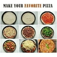 thumbnail image 2 of OUSITAID Pizza Crisper Pan, Carbon Steel, Non-Stick, Tray Pizza Pan with holes,11 Inch Round for Home Kitchen (1 Pc), 2 of 6