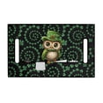 thumbnail image 2 of Whosucclay Owl Clover 4 Front Pockets Golf Cart Seat Cover Comfortable for Yamaha EZGO Club Car Icon, Foldable Design Golf Cart Protector, 2 of 7