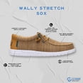 thumbnail image 4 of Zapatos casuales HEYDUDE Wally Stretch Tan ligeros, 4 of 9