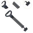 thumbnail image 6 of figatia Telescopic Pull Handle Replacement Attachment for Camping Cart Trolley Black A, 6 of 8