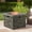 Stone Gray, variant on Harper & Bright Designs Patio MGO Propane Fire Pit, Outdoor Square Gas-burning Fire Pit with 40000 BTU for Garden Barkyard, 33 inch, Stone Gray