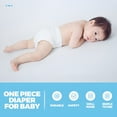 thumbnail image 2 of TELOLY 2026 New 5Pcs Cloth Diapers Washable Newborn Cloth Diapers Reusable Baby Diapers for Newborns,Infants,Babies,Home,Travel,Daycare, 2 of 6