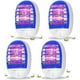thumbnail image 1 of Lámpara antimosquitos, Lámpara repelente de mosquitos - Lámpara UV, Mata insectos eléctrico, Destructor de moscas, Repelente de mosquitos para interiores, Trampa eficaz para moscas (4 paquetes) Sincero Electrónica, 1 of 5