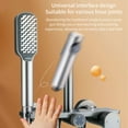 thumbnail image 6 of Pressurized Spray Shower Head, Handheld Shower Comb, 2-in-1 Plastic Design, for Bathing, Washing, and Hair, Black, by FAJHHA, 6 of 6