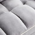thumbnail image 3 of Wood Frame Convertible Sofa Bed | Multi-Pockets for Storage in Small Spaces | Continuous Phone Charging, 3 of 5