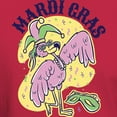 thumbnail image 3 of CafePress - Mardi Gras Flamingo T Shirt - Men's Classic Graphic Cotton T-Shirt, 3 of 4