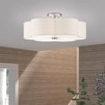 thumbnail image 6 of Livex Lighting - Solstice - 5 Light Semi-Flush Mount in French Country Style -, 6 of 17