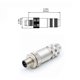 thumbnail image 5 of Riwesomey Conector de aviación a prueba de agua IP67, máquina de terminal de cobre Ethernet aislante, fabricación de 5 conectores pin Type2 NO2 Riwesomey TO008301-02, 5 of 6