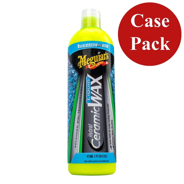 Líquido cerámico híbrido Wax Meguiar's, 473 ml, caja de 6