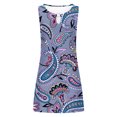 thumbnail image 4 of Fankiway Robe Débardeur Imprimée d'Été Sans Manches pour Femmes Robes d'Été en Solde Robes pour Femmes Grande Taille en Solde, 4 of 5