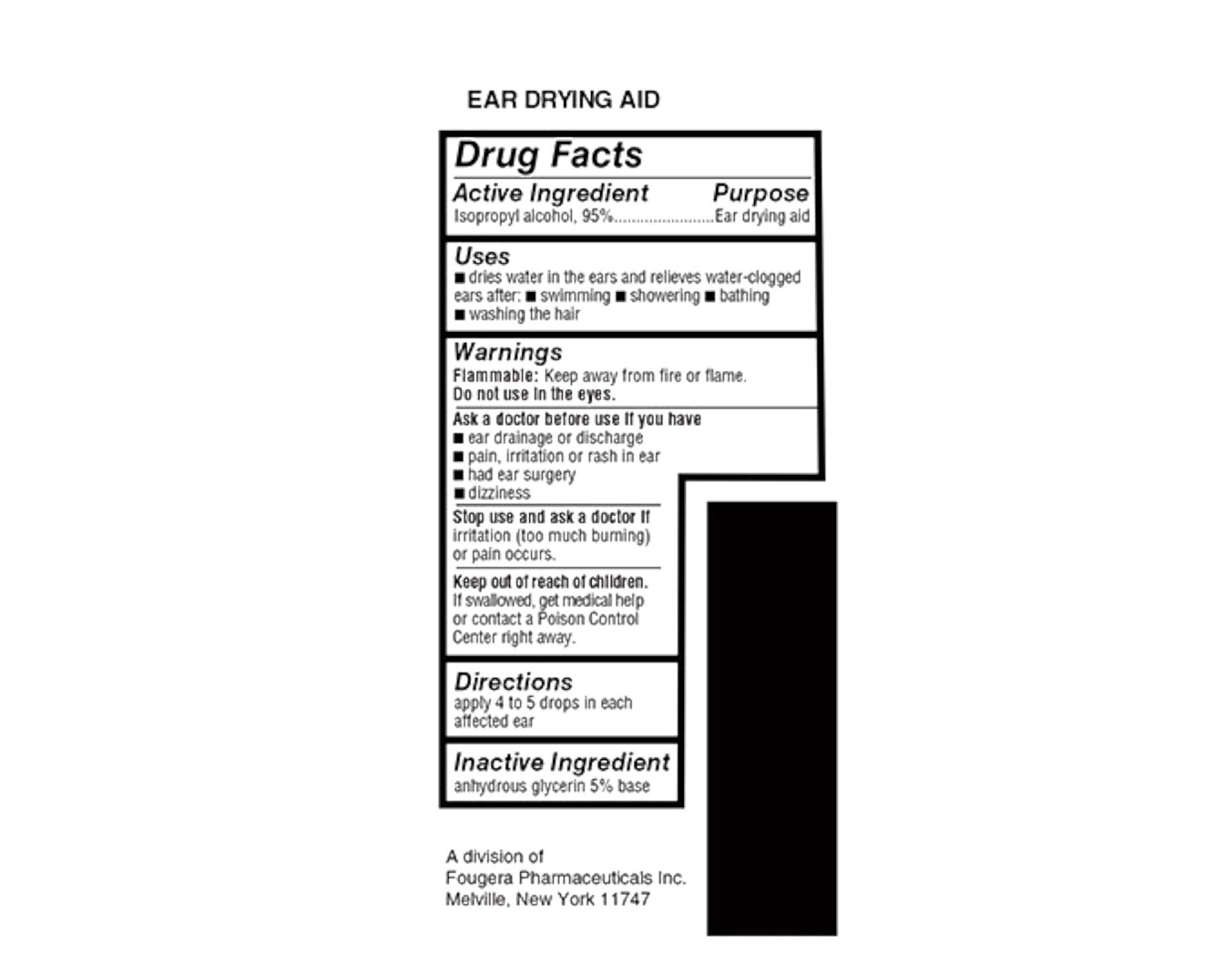 Swim-EAR Drying Aid 1 oz (Pack of 10)
