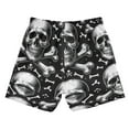 thumbnail image 2 of joogoo Boys Swim Trunks Skeletons Halloween Beach Board Shorts Drawstring Swimsuit XL, 2 of 6