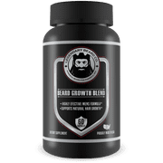 Legendary Beard Co. Beard Growth Blend - Highly Effective Mens Formula - Supports Natural Hair Growth
