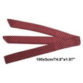thumbnail image 4 of Unique Bargains 1 Pc Scarf Headband Stylish Print Neck Scarf for Women Red, 4 of 5