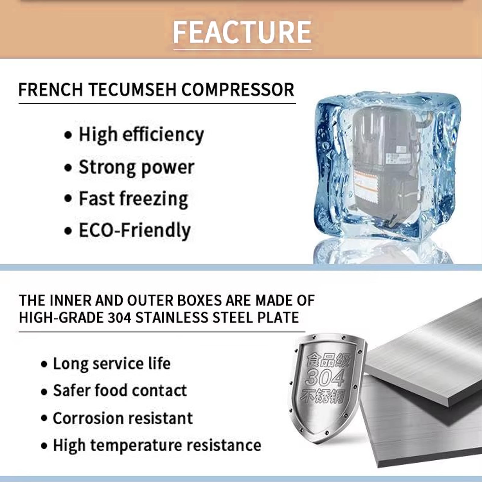 Kolice Commercial 15 Trays Blast Chiller, Blast Freezer with Food Probe,Lowest temp: -40°F for Restaurants,Canteens,Schools,Hotels