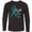 AB-Black, variant on Inktastic Faith Over Fear Ovarian Cancer Awareness with Teal Ribbon Long Sleeve Youth T-Shirt