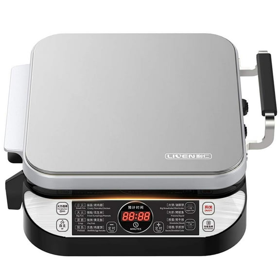 Liven Electric Skillet with Non-Stick Coating - Multi-Functional, Automatic Temperature Control