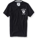 thumbnail image 1 of Camiseta gráfica bordada Aeropostale Aero 87 para hombre negra pequeña, 1 of 1