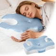 thumbnail image 3 of WIFKLSIIPG Orthopedic Support for Neck and Improved Spinal Alignment Ergonomic Design for Side Back Stomach Sleepers Promotes Restful Sleep, 3 of 3